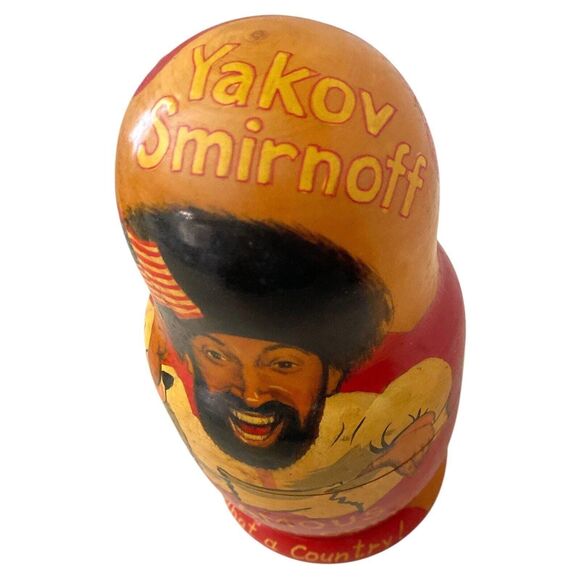 Yakov Smirnoff Nesting Dolls: Hand-Painted USSR Satire, Limited Edition - Picture 7 of 11